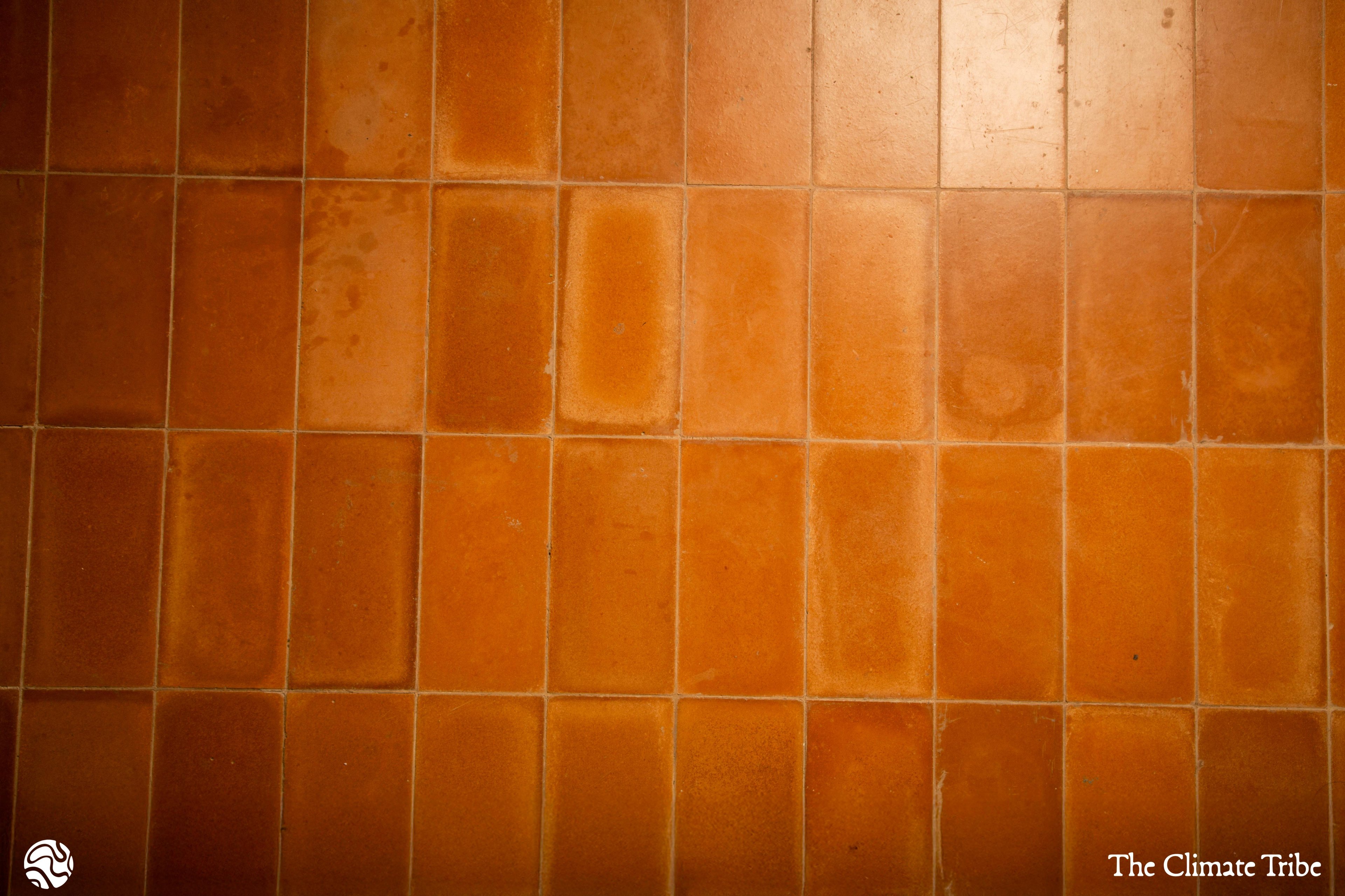 Shot showcasing Datecrete Sienna tiles.
