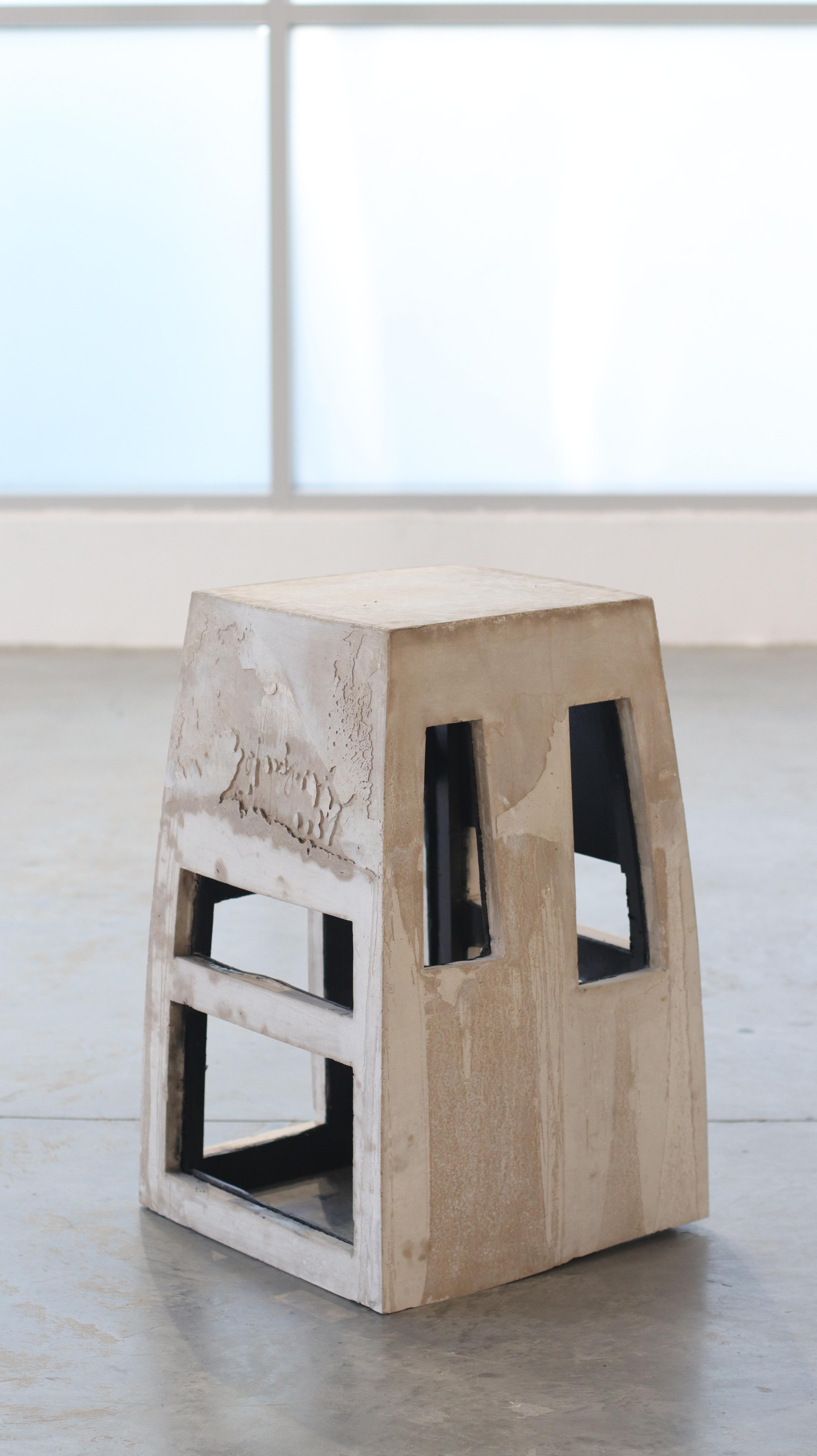 Full shot of one of the sculptures of the Greener Pastures series.